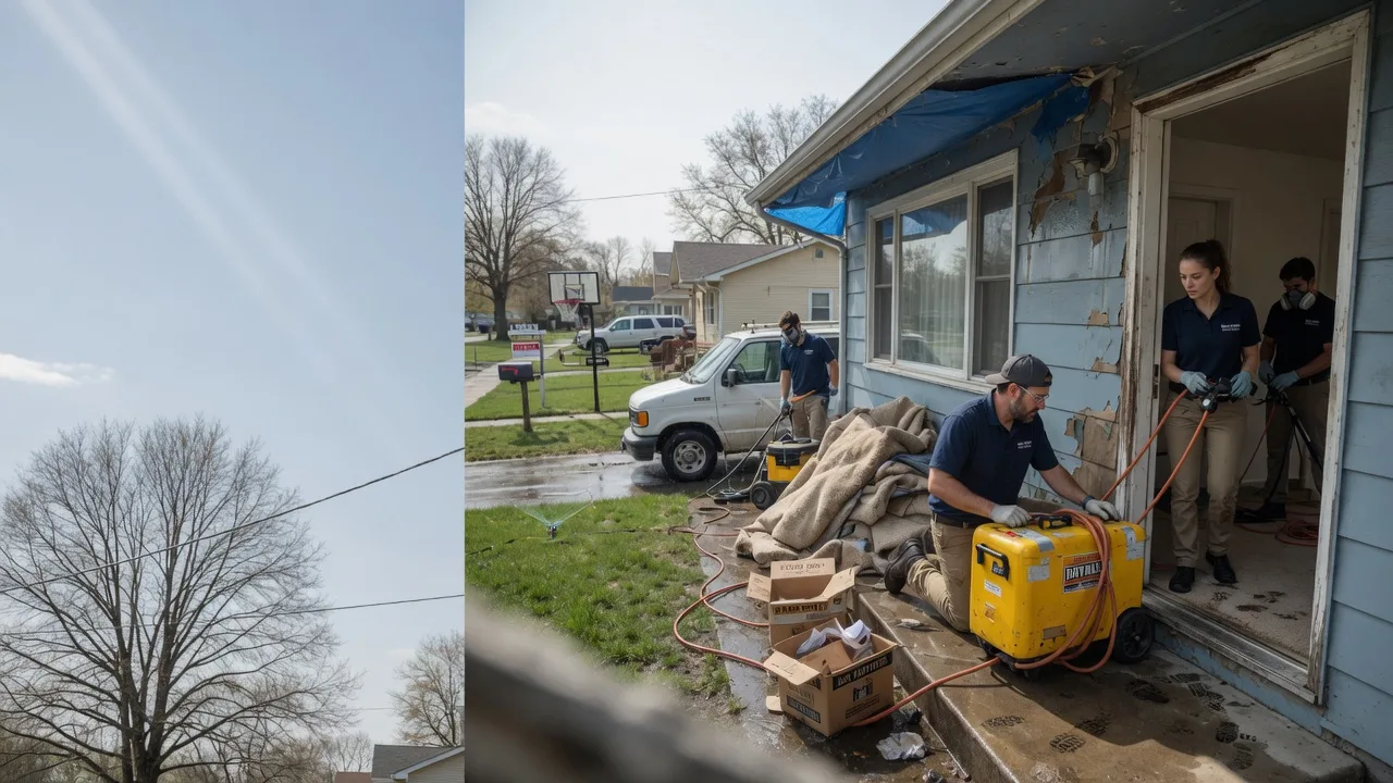 Basement Flood Cleanup in Summersville, WV near me